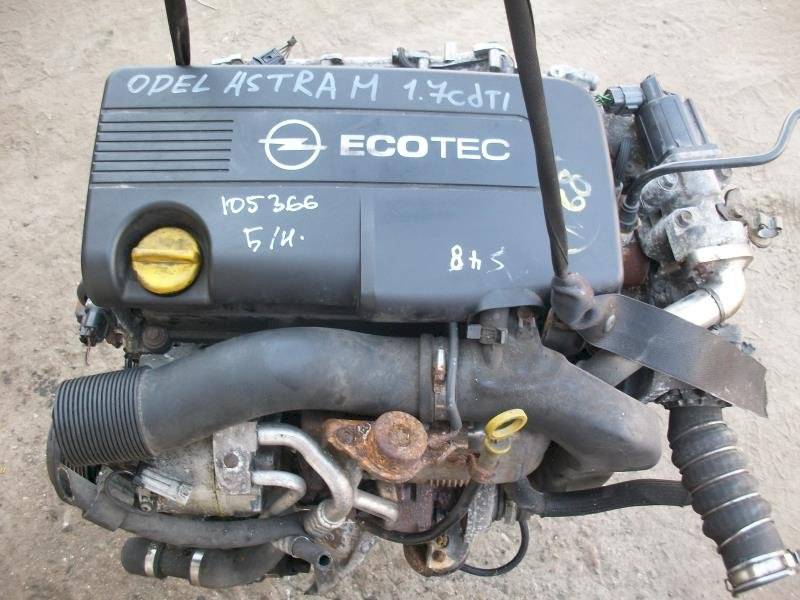 Двигатель Opel Astra 1.7л Z17DTR 2004