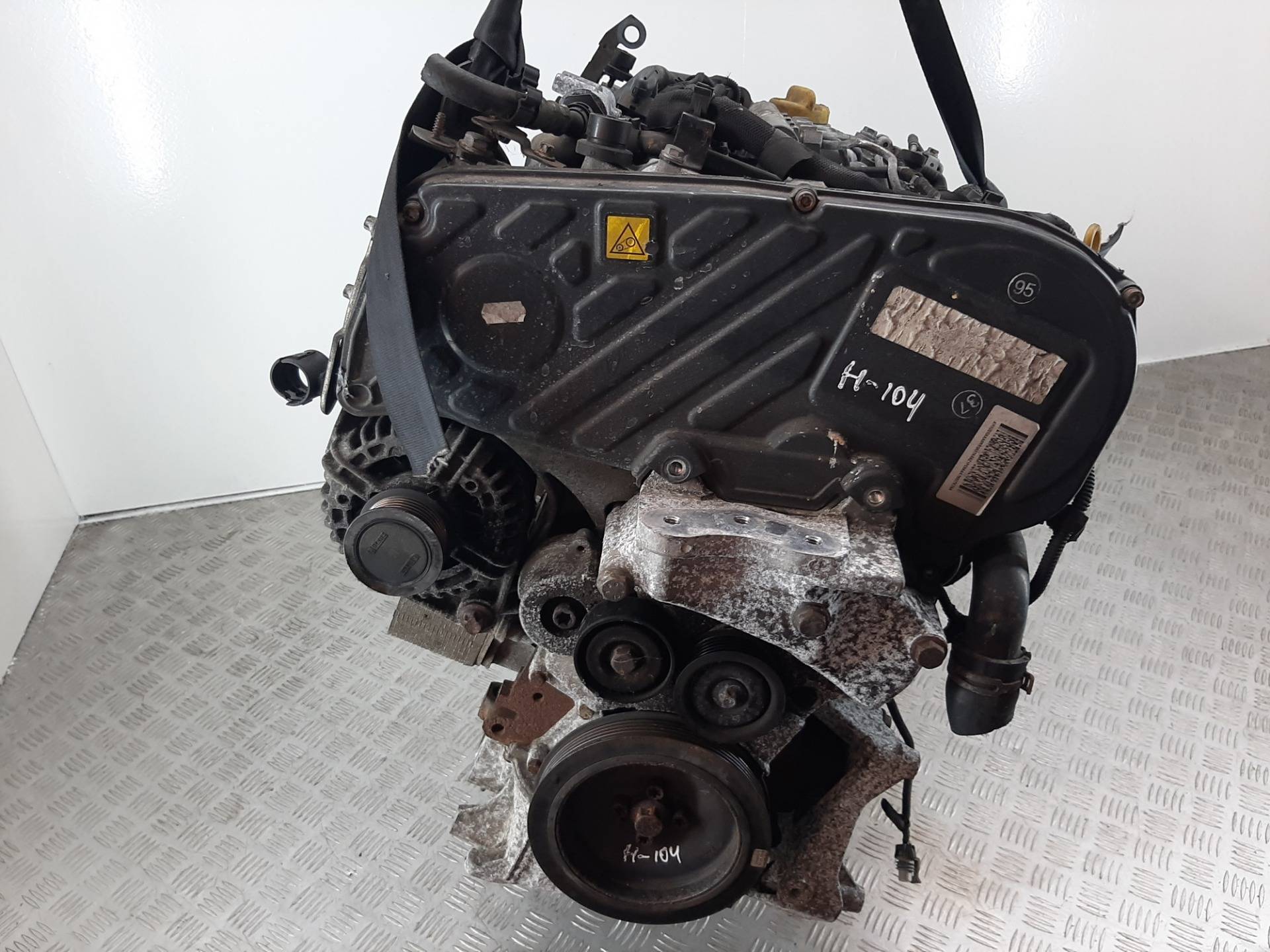 Двигатель Opel Vectra 1.9л BH 2004 — фото 2
