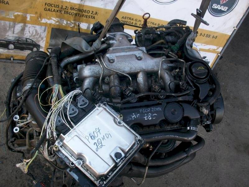 Двигатель Peugeot 607 02.феврл 4HX 2005