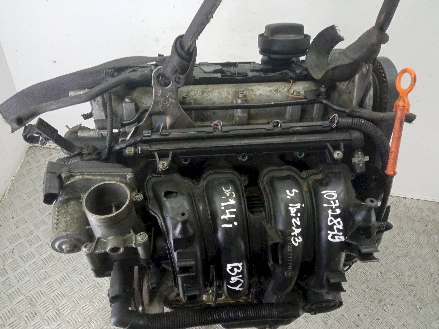 Двигатель SEAT Ibiza 1.4л BKY 2006
