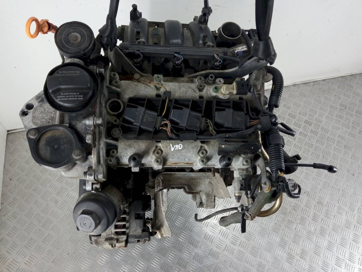 Двигатель Volkswagen Polo 01.феврл AZQ 2006