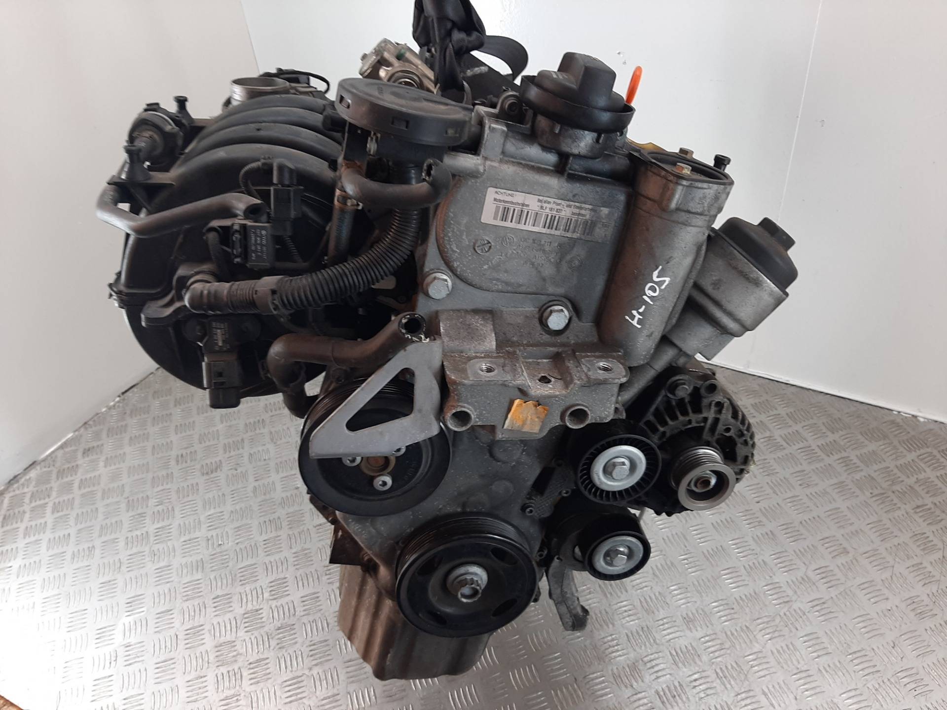 Двигатель Volkswagen Touran 1.6л BLF 2004 — фото 2