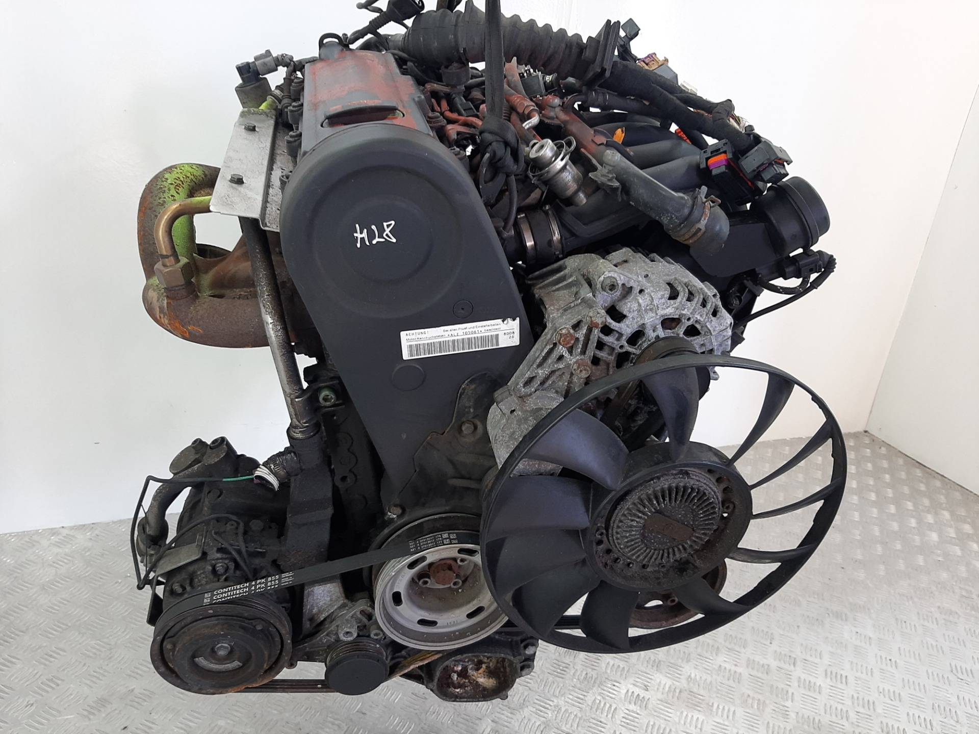 Двигатель Volkswagen Passat 1.6л ALZ 2003 — фото 2