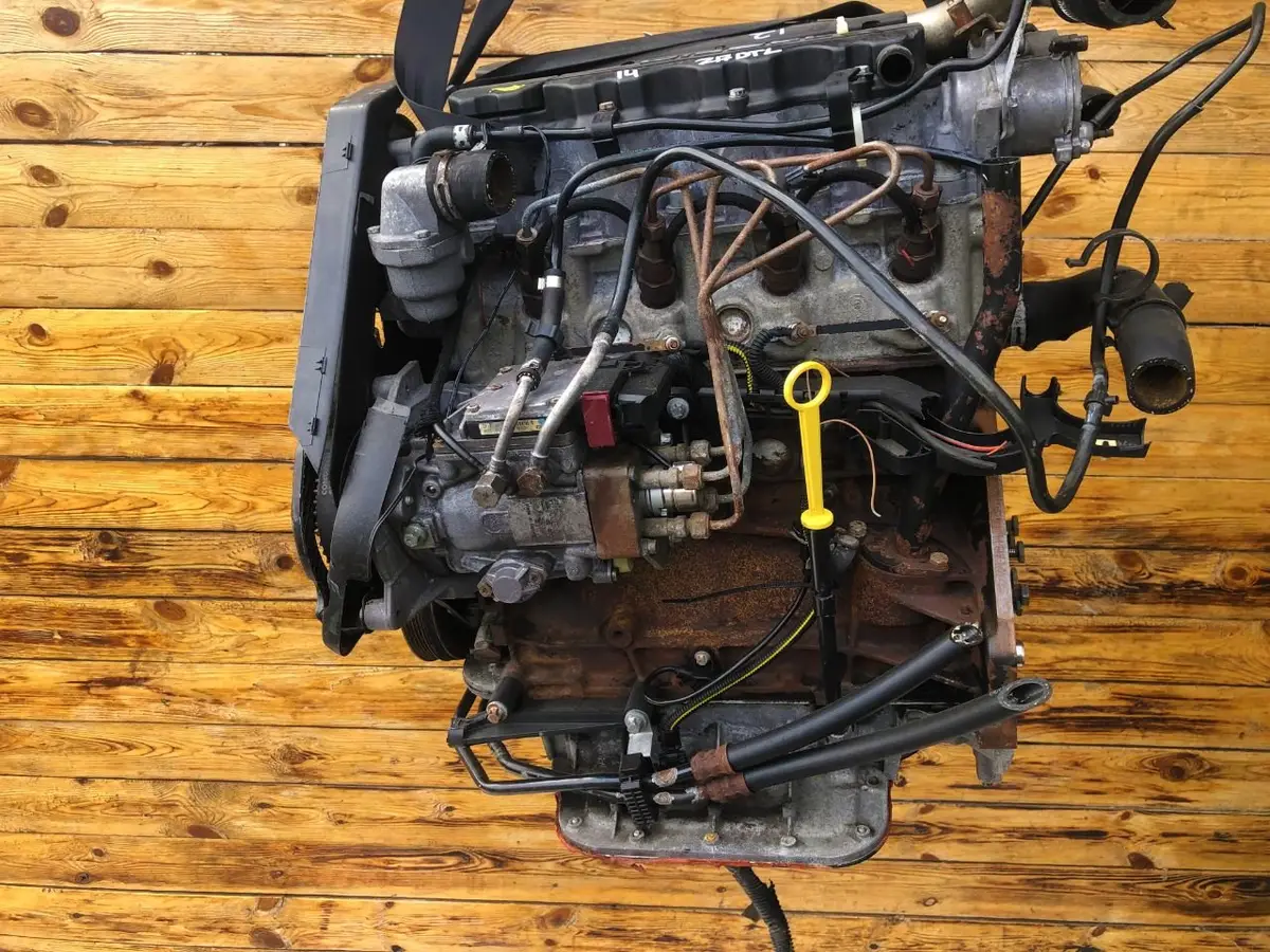 Двигатель Opel Astra 1.7л 1998 — фото 3