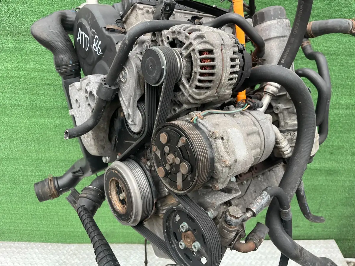 Двигатель Volkswagen Golf 1.9л 2003 — фото 2
