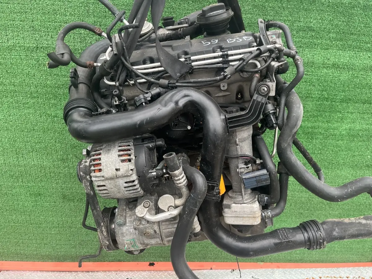 Двигатель Volkswagen Touran 1.9л 2004 — фото 2