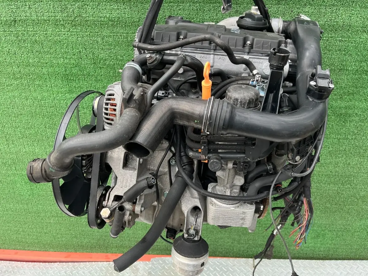 Двигатель Volkswagen Passat 1.9л 2003 — фото 2