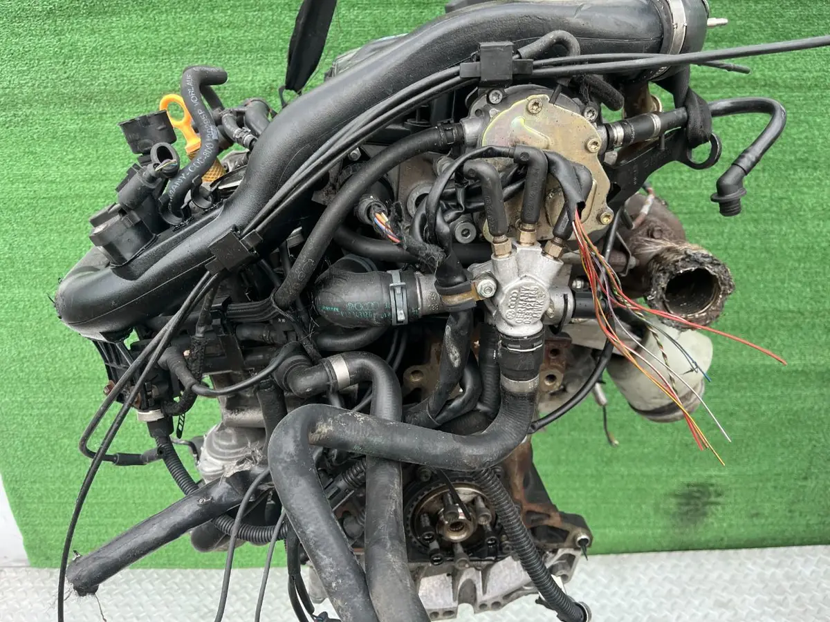 Двигатель Volkswagen Passat 1.9л 2002 — фото 2