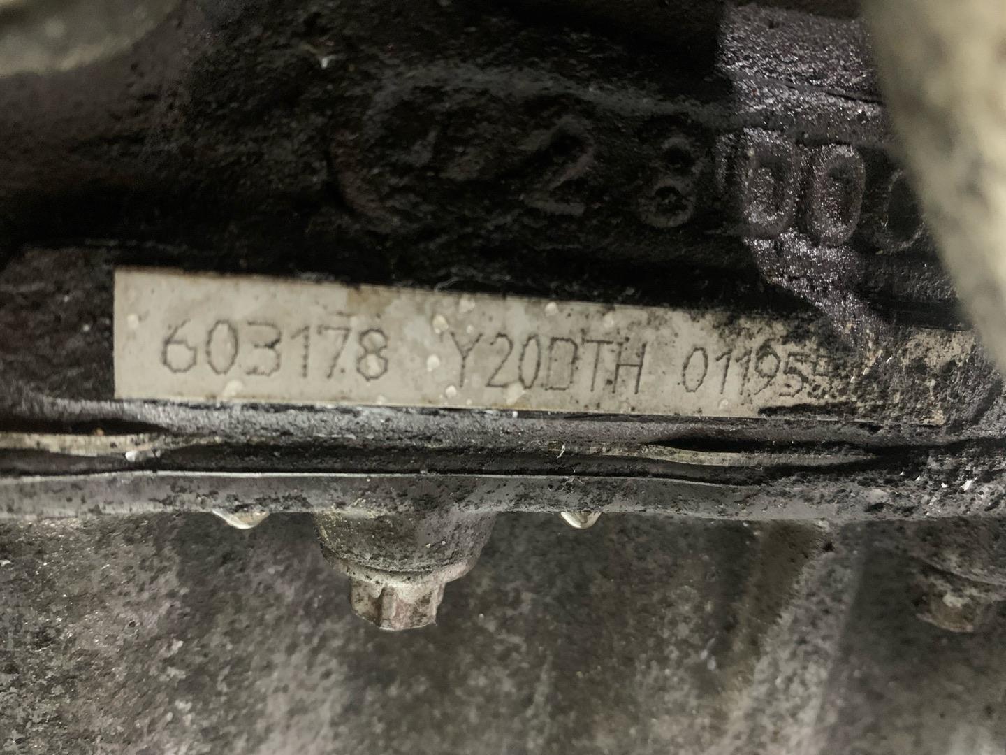 Двигатель Opel Vectra B 2л 2001 — фото 3