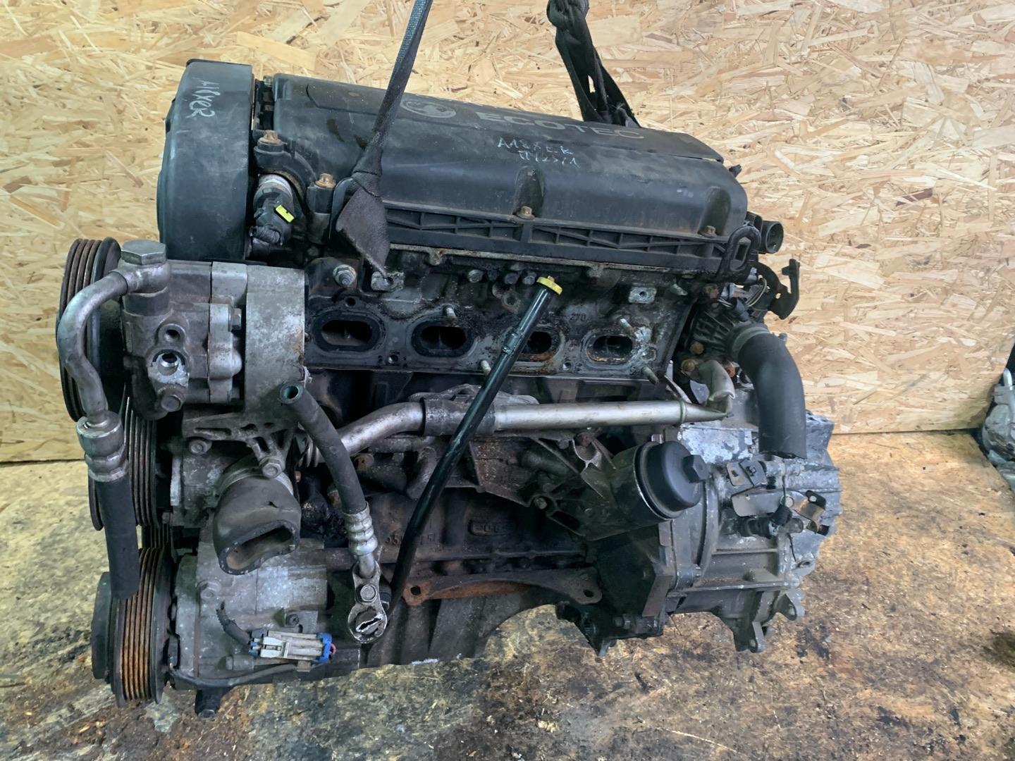 Двигатель Opel Astra H 1.8л 2006 — фото 2