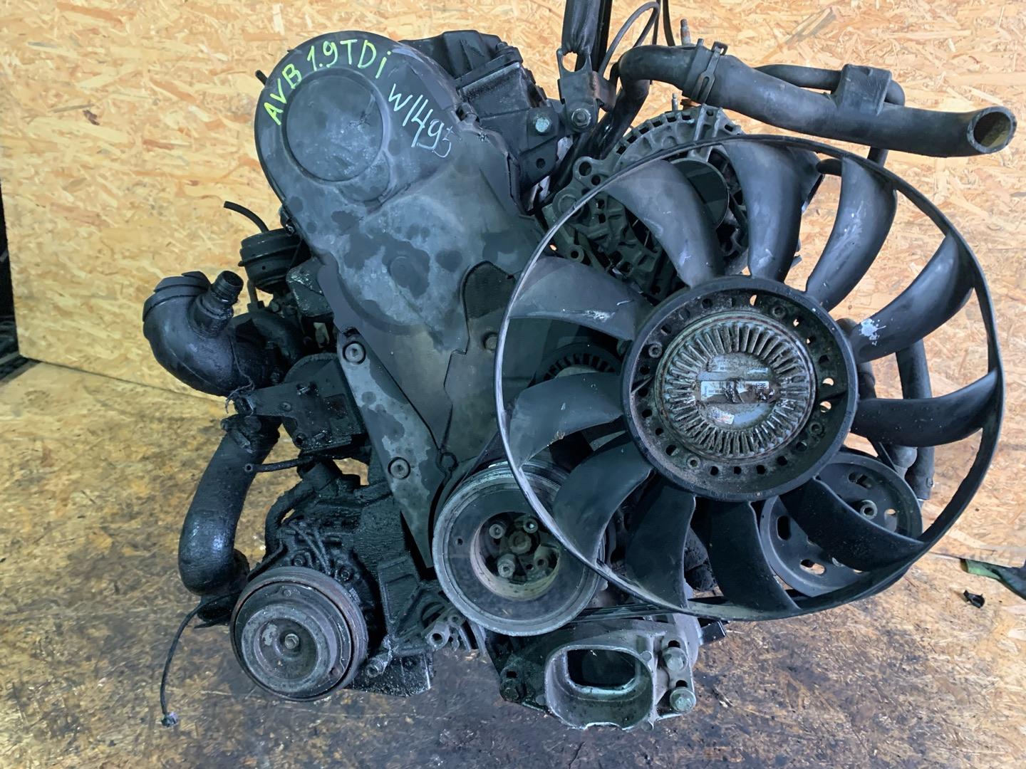 Двигатель Volkswagen Passat B5 1.9л 2000