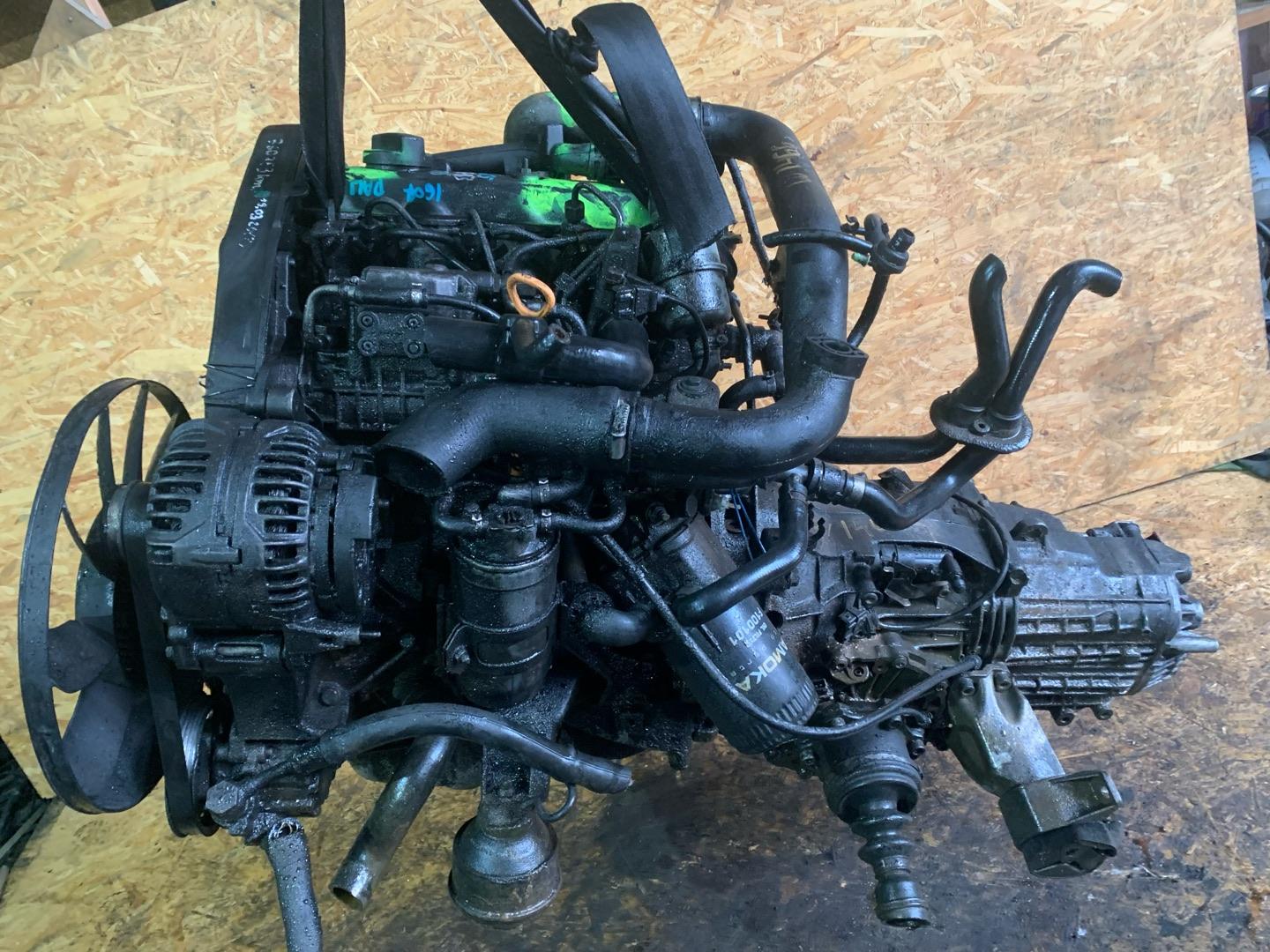 Двигатель Volkswagen Passat B5 1.9л 2000 — фото 2