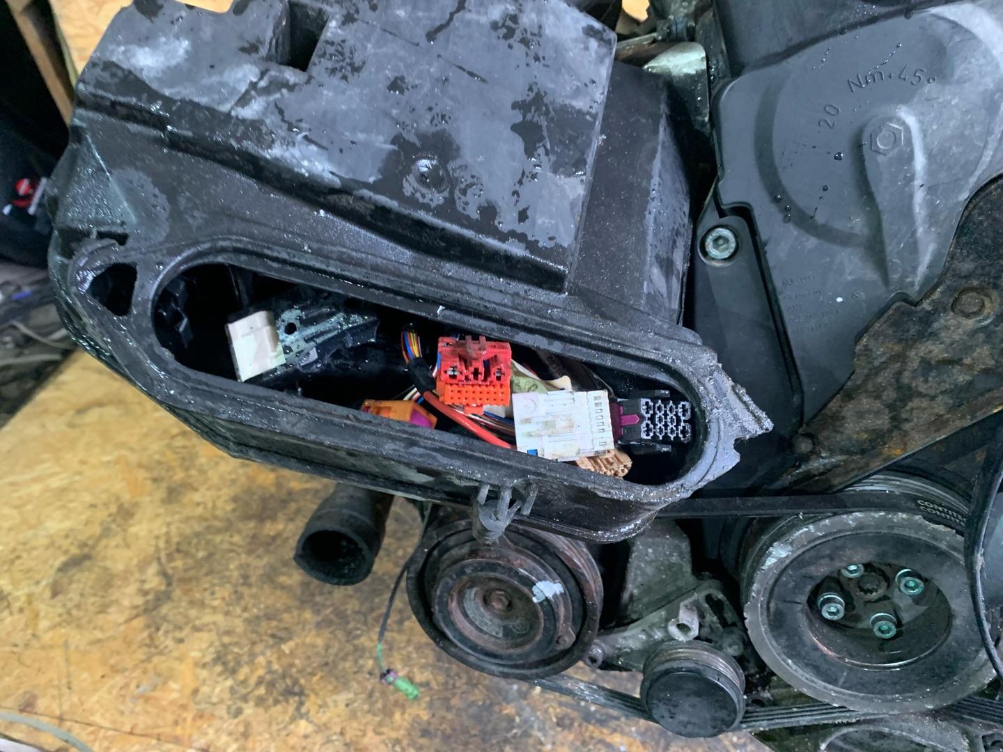 Двигатель Volkswagen Passat B5 1.9л 2000 — фото 2