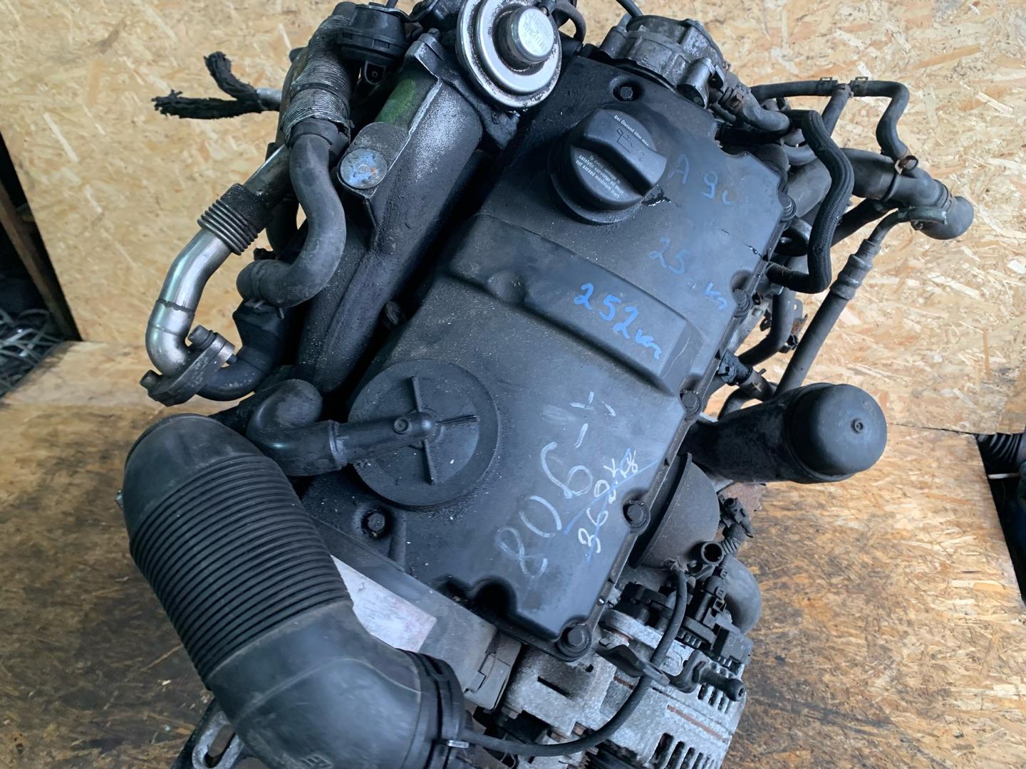 Двигатель Volkswagen Sharan 1.9л 2003 — фото 2