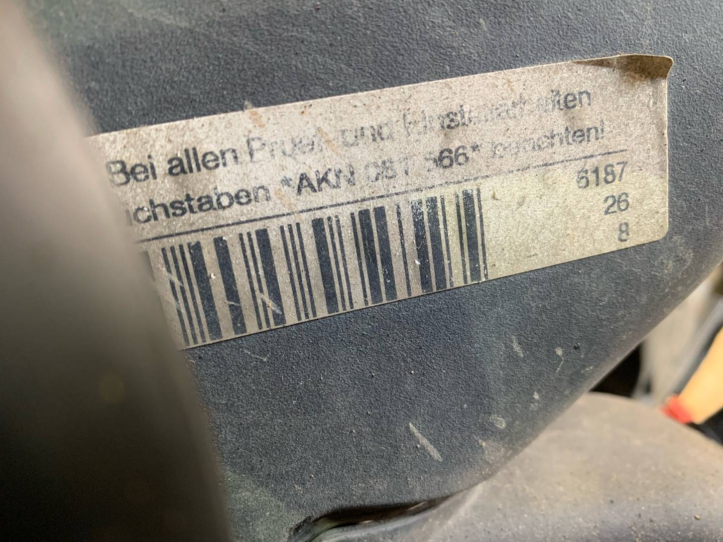 Двигатель Volkswagen Passat B5 2.5л 2003 — фото 2