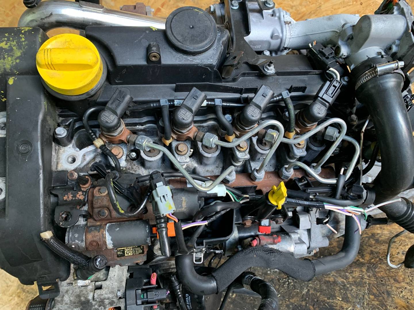Двигатель Renault Scenic 2 1.5л 2007 — фото 2