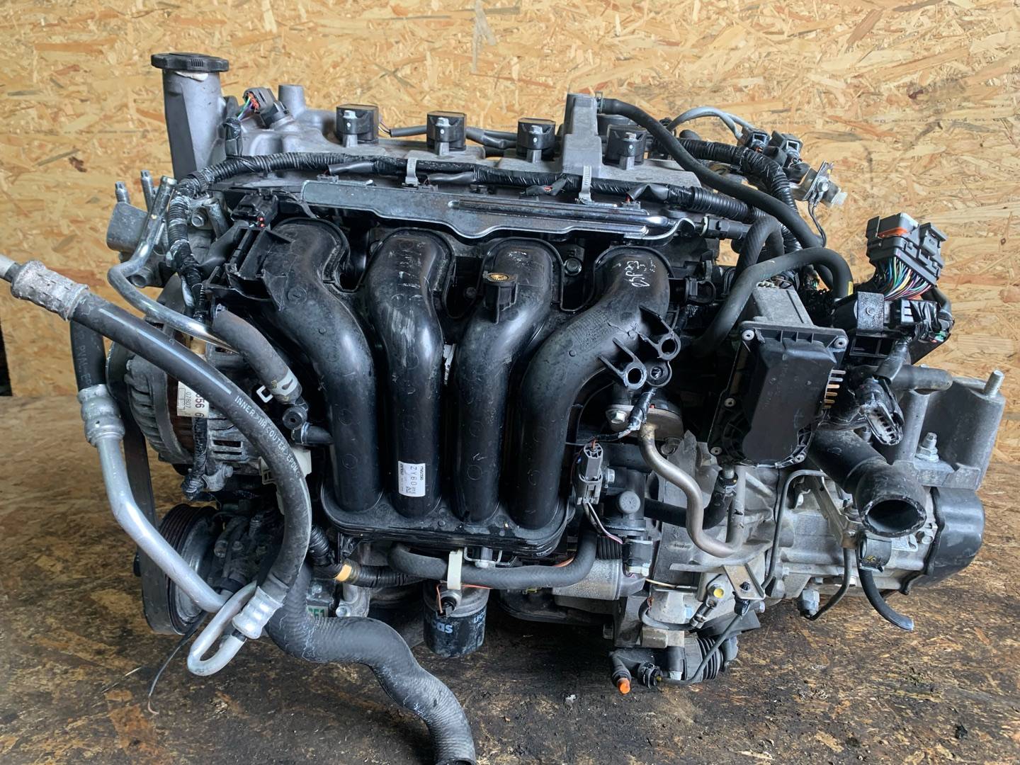 Двигатель Mazda 2 DE 1.5л 2008 — фото 2