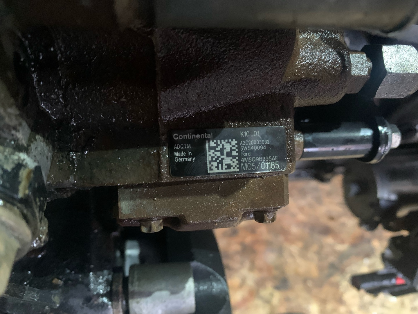Двигатель Ford Tourneo Connect 1.8л 2011 — фото 3