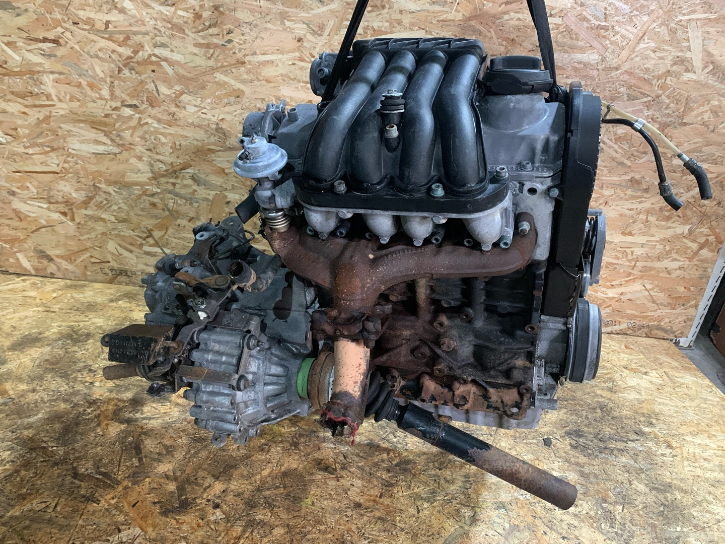 Двигатель Volkswagen Golf 4 1.9л 2004 — фото 2