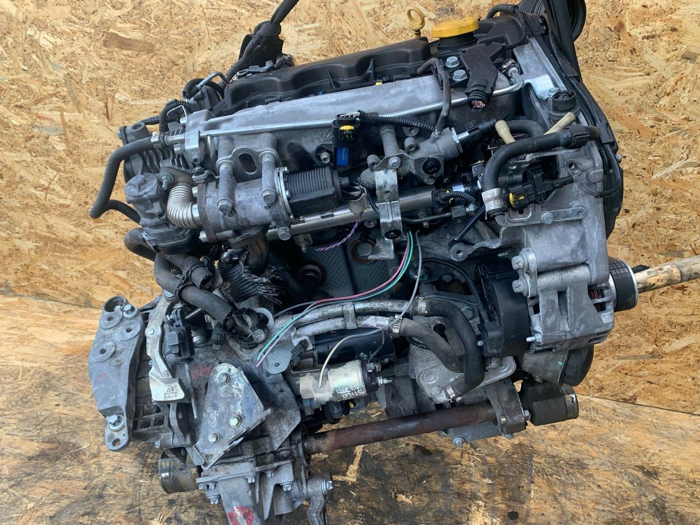 Двигатель Fiat Stilo 1.9л 2002 — фото 3