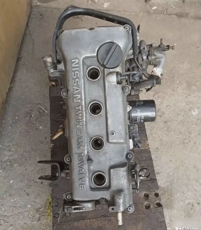 Двигатель Nissan Primera GA16DE P11 GA16DE — фото 6