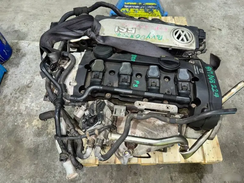 Двигатель Volkswagen Passat BVY1 B6 — фото 2